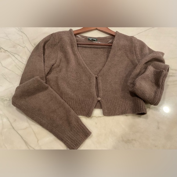 Wild Fable cropped cardigan Sz L - Picture 2 of 6